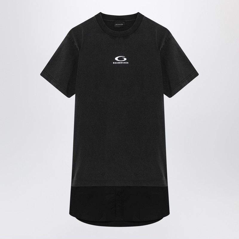 Balenciaga Balenciaga Black Washed Loop Sports Icon Mini Dress Size XS / US 0-2 / IT 36-38 - 1 Thumbnail