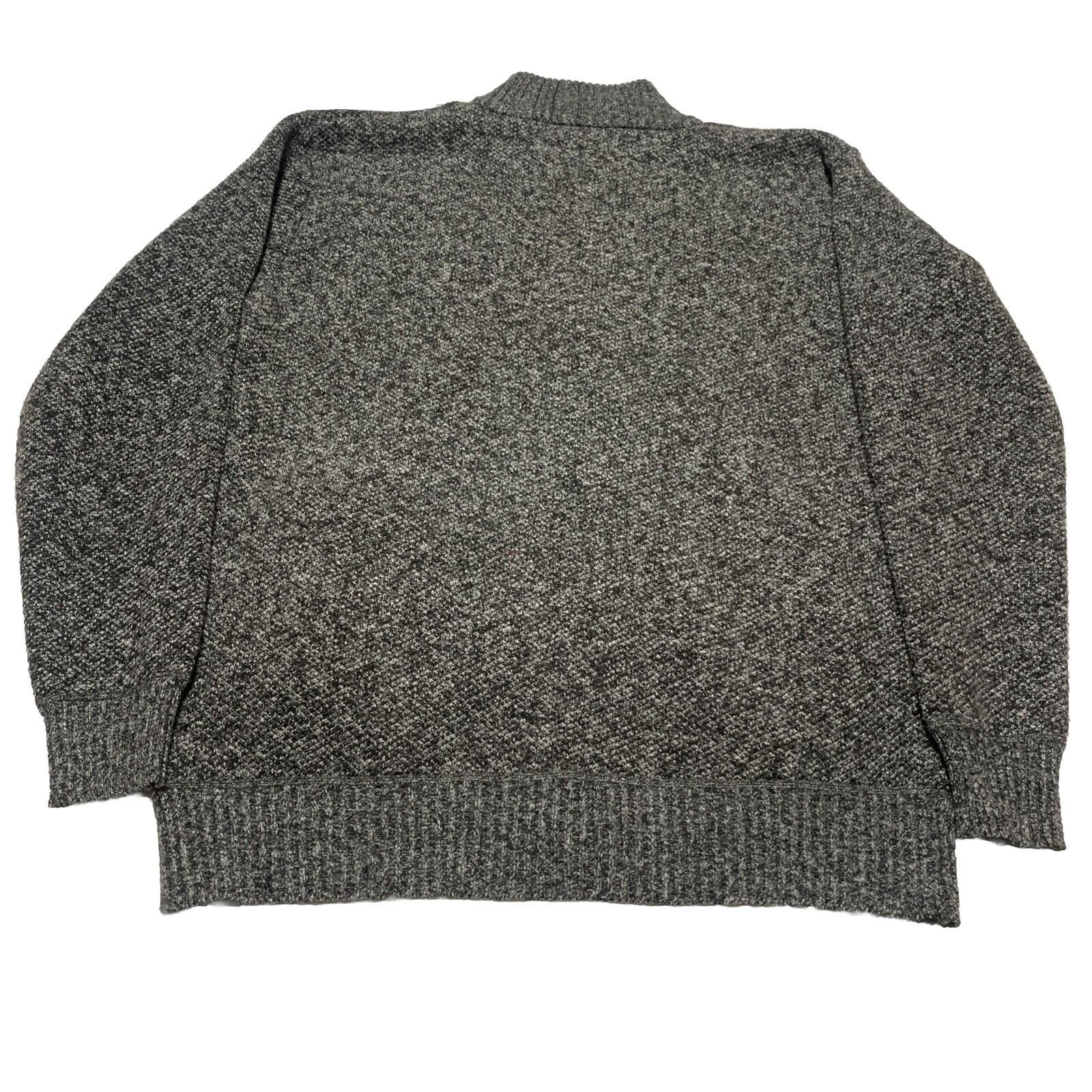 Other Alberto Cardinali Men's Cardigan XL Black Gray Zip Fleece Size US XL / EU 56 / 4 - 2 Thumbnail