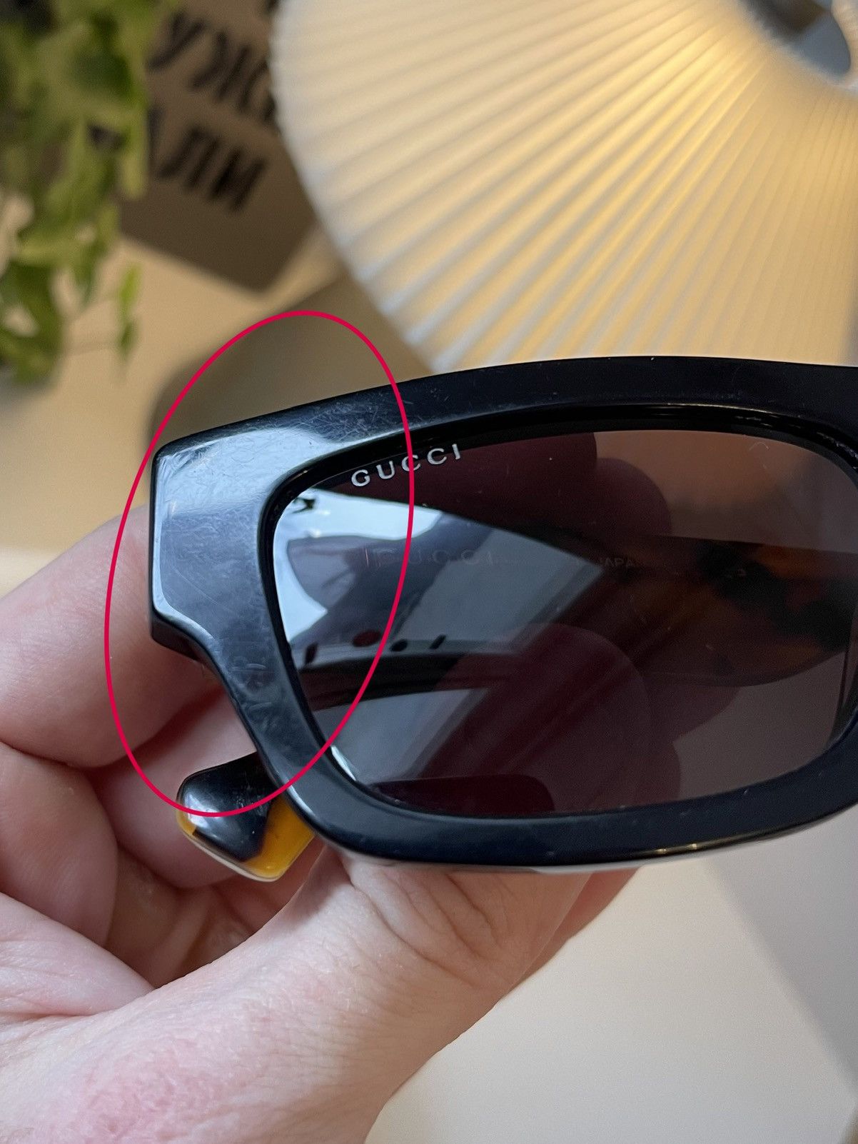 Gucci Gucci Vintage Sunglasses GG1301S 003 Made in Japan Size ONE SIZE - 13 Thumbnail