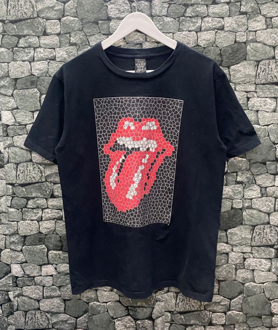 Japanese Brand 💥Best Offer💥Vintage Number (N)ine Rolling Stones Tshirt Size US M / EU 48-50 / 2 - 1 Thumbnail