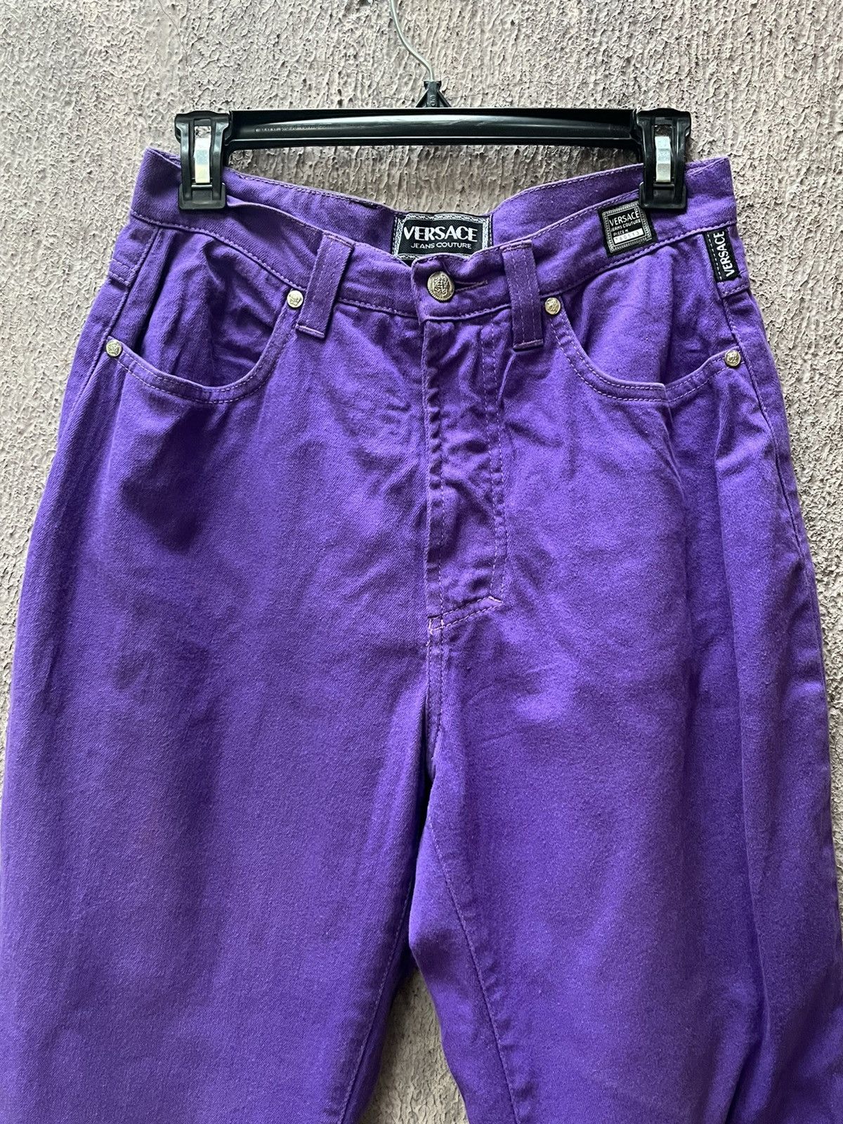 Versace Jeans Couture Versace Jeans Purple Size US 29 - 2 Thumbnail