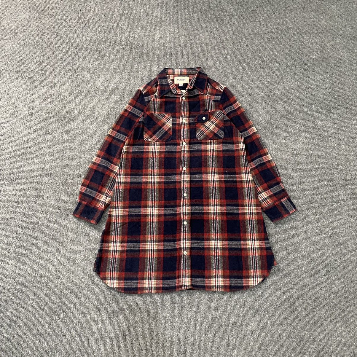 Beams Japan Beams Boy Flannel Tunic Size US S / EU 44-46 / 1 - 1 Thumbnail
