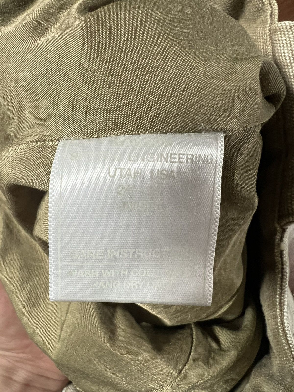 Bad Son Bad Son Limestone Oxygen Padded Canvas S Size US 30 / EU 46 - 3 Thumbnail