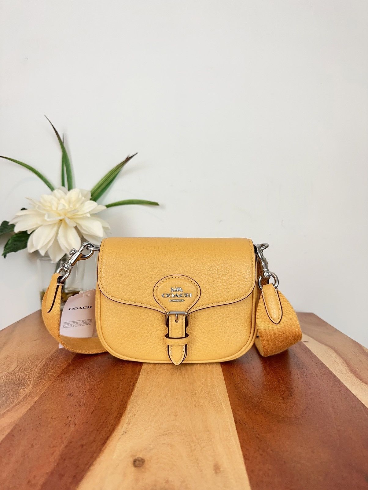 Coach NWT Coach Amelia Small Saddle Bag Size ONE SIZE - 1 Thumbnail