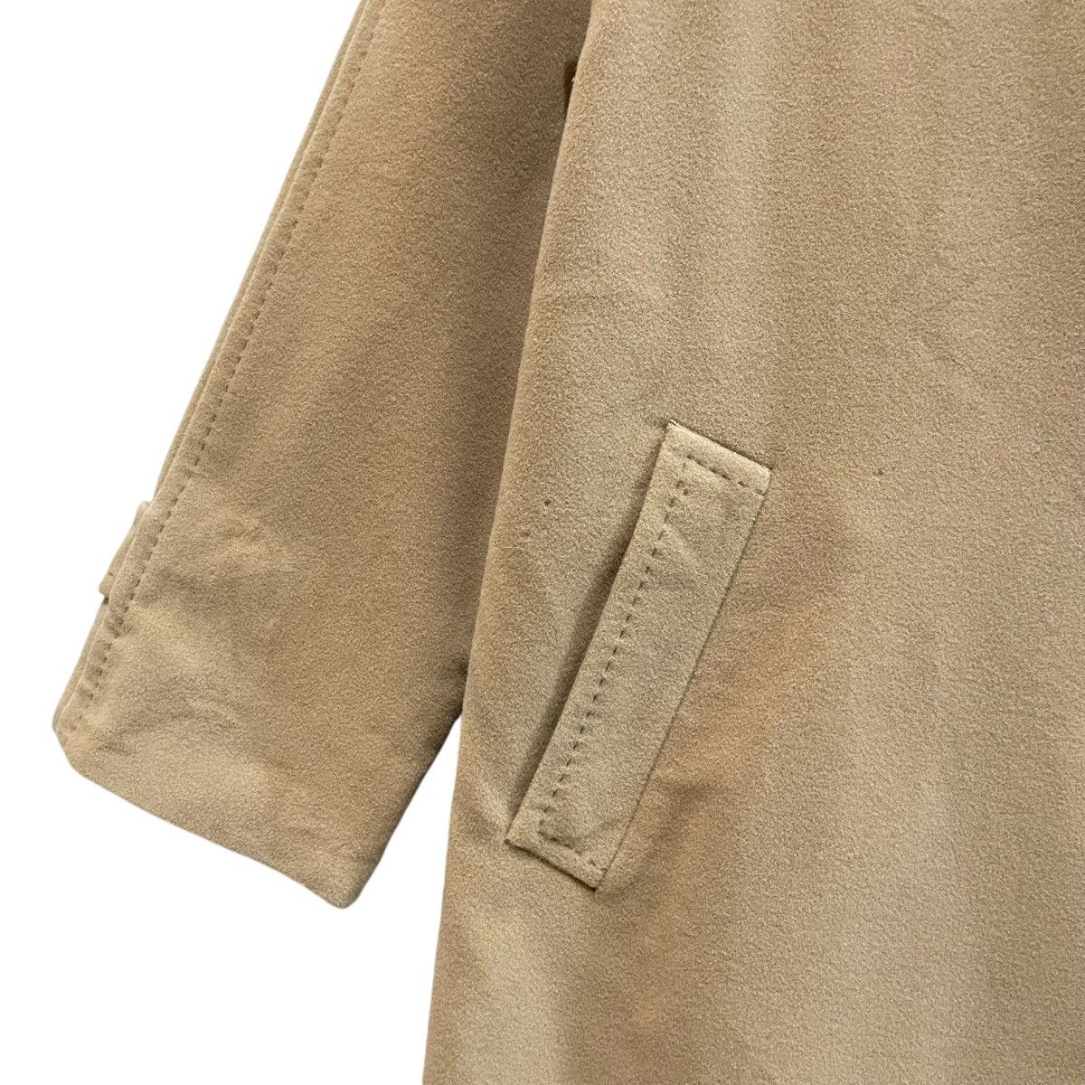 Aquascutum × Designer Vintage Aquascutum Made in Japan Wool Trench Coat Jacket Size M / US 6-8 / IT 42-44 - 7 Thumbnail