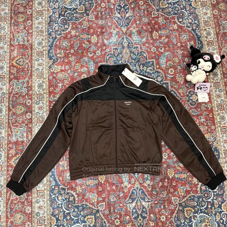 Martine Rose Martine Rose Brown Sports Jacket Size US XL / EU 56 / 4 - 1 Thumbnail