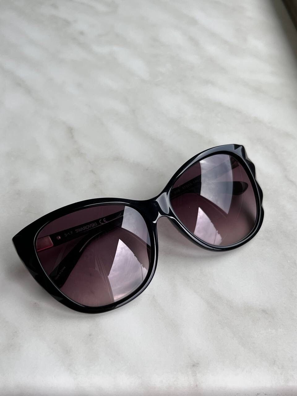 Swarovski Vintage Daniel Swarovski '00s Sunglasses Cat Eye Frame SW117 Size ONE SIZE - 11 Thumbnail