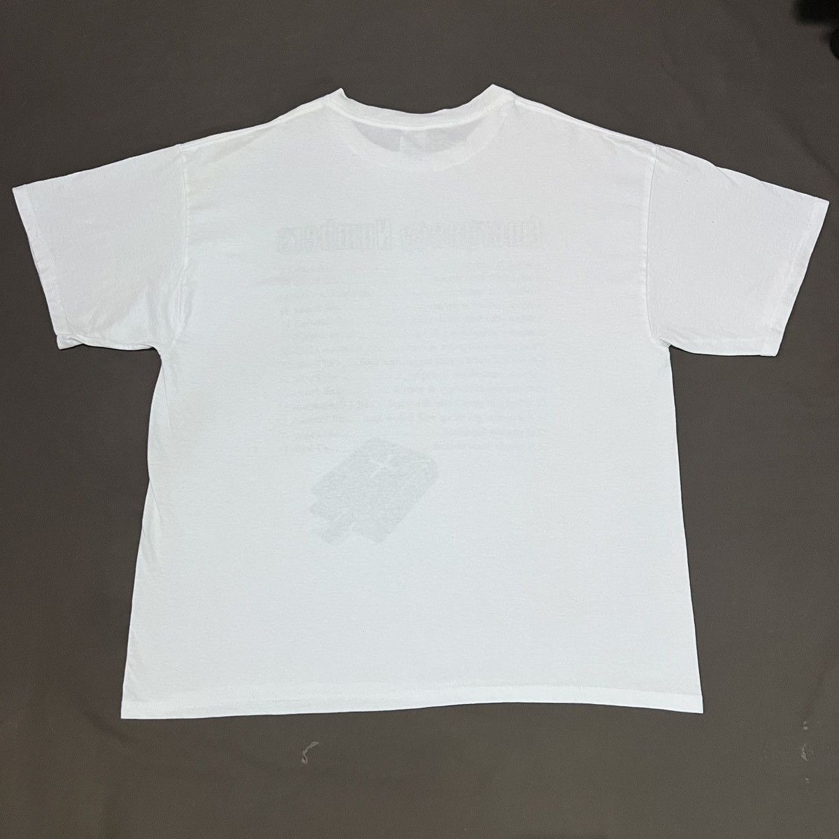 Vintage Vintage Y2K Emergency Numbers Bible Jesus God Holy Tee XL Size US XL / EU 56 / 4 - 4 Thumbnail