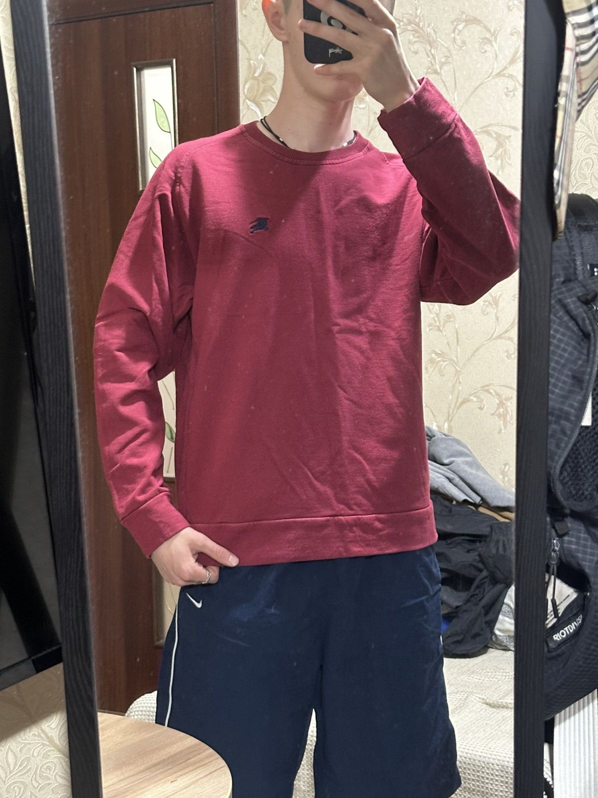 Burberry Burberry London Vintage Sweatshirt Nova Check Size US L / EU 52-54 / 3 - 7 Thumbnail