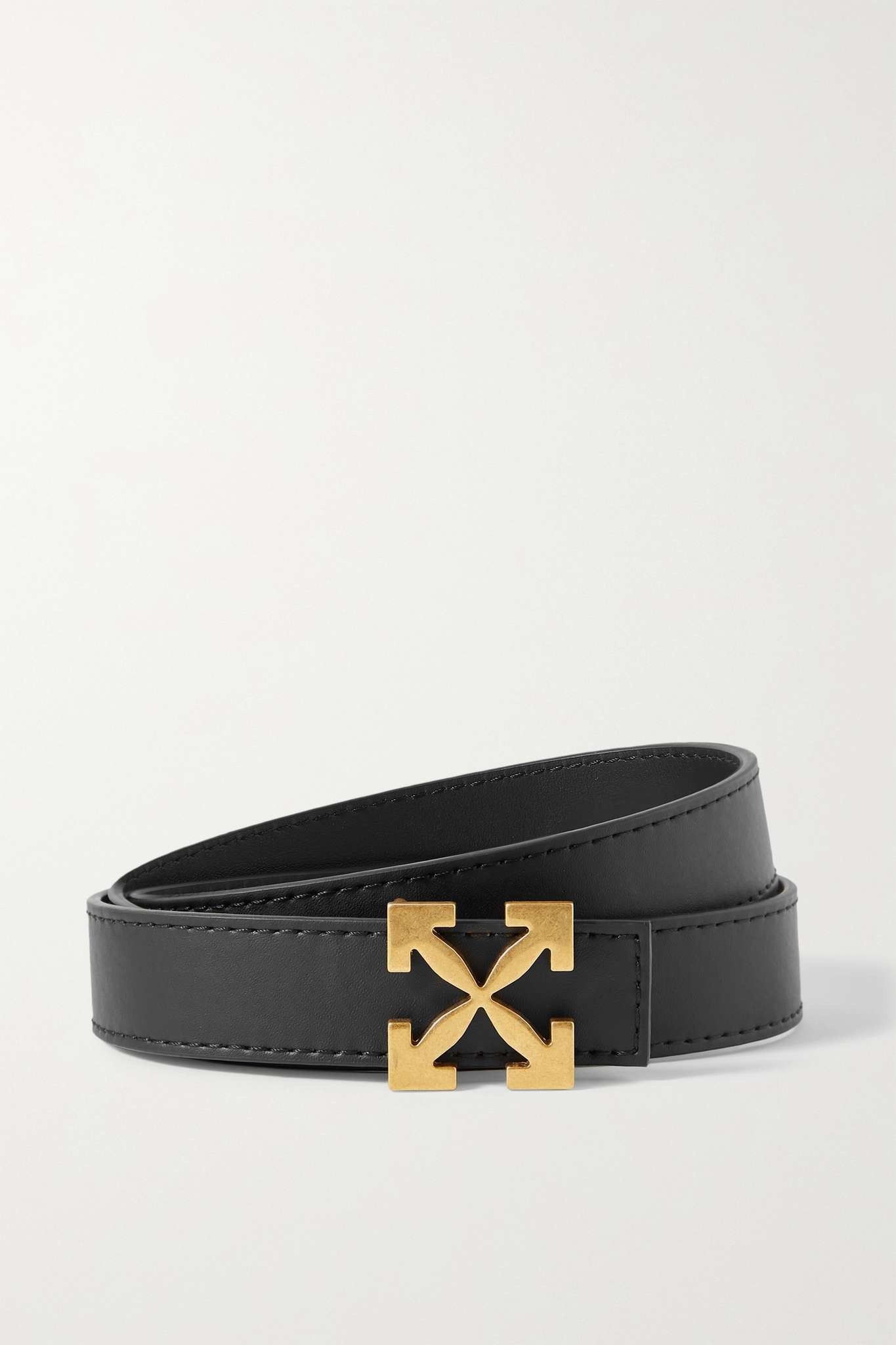 Off-White o1gr1nt0125 Size: 80 / Reversible Arrow Belt H25 in Black Size ONE SIZE - 1 Thumbnail
