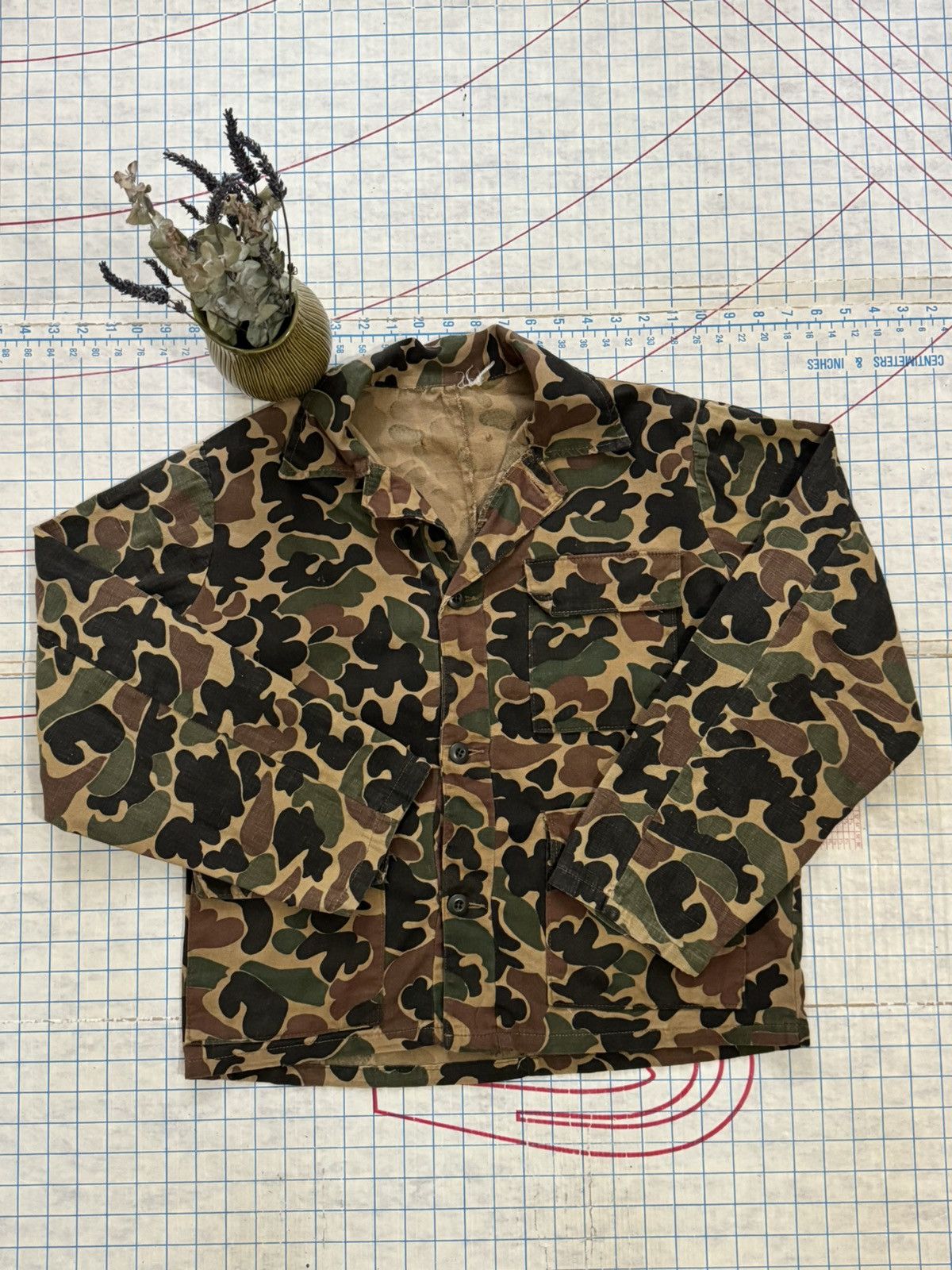 Vintage Vintage Camo Lightweight Hunting Jacket Fits Medium Size US M / EU 48-50 / 2 - 7 Thumbnail