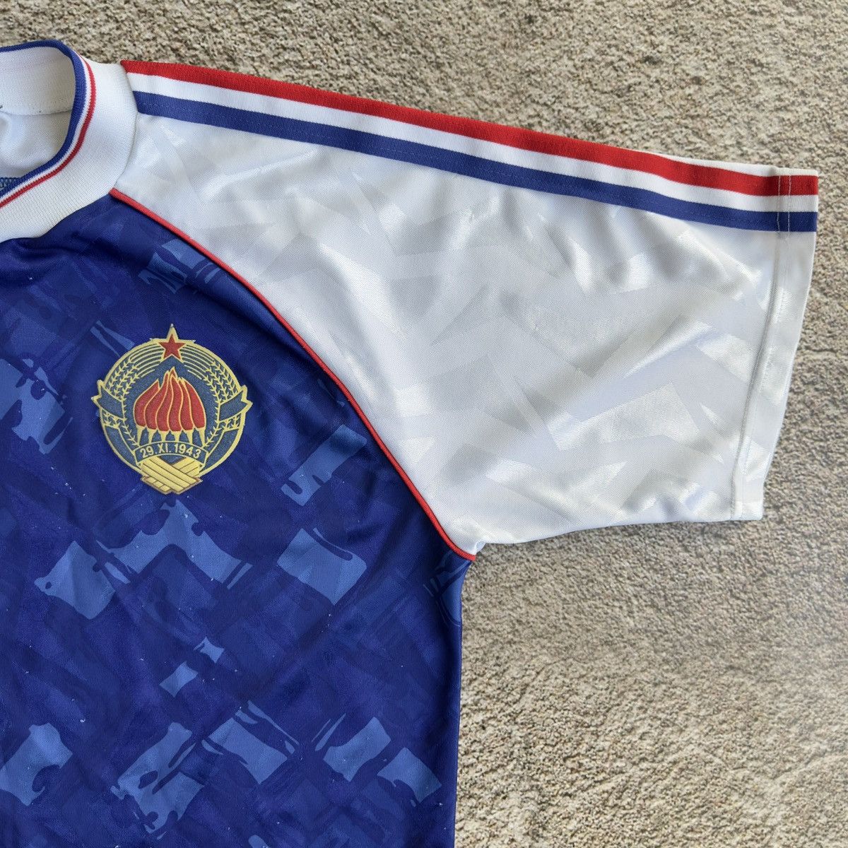 Adidas Vintage Adidas Yugoslavia 1991/92 Home Soccer Jersey Shirt Size US M / EU 48-50 / 2 - 12 Thumbnail