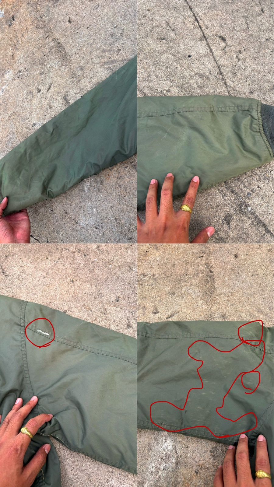 Vintage Vintage Faded Ma-1 Flight Bomber Jacket (Kanye Style) Size US XL / EU 56 / 4 - 21 Thumbnail