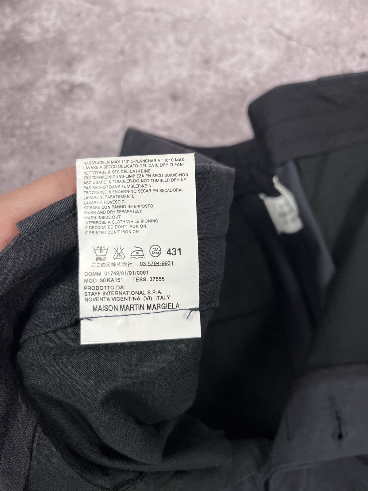 Maison Margiela Maison Martin Margiela Chino Pants Size 52R - 11 Thumbnail