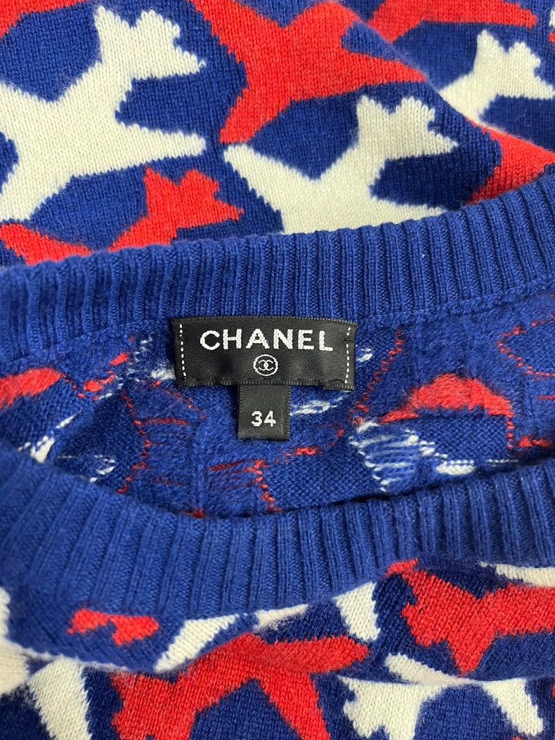 Chanel Chanel Airport series cashmere knitted short sleeves Size XXS / US 00 / IT 34 - 4 Thumbnail