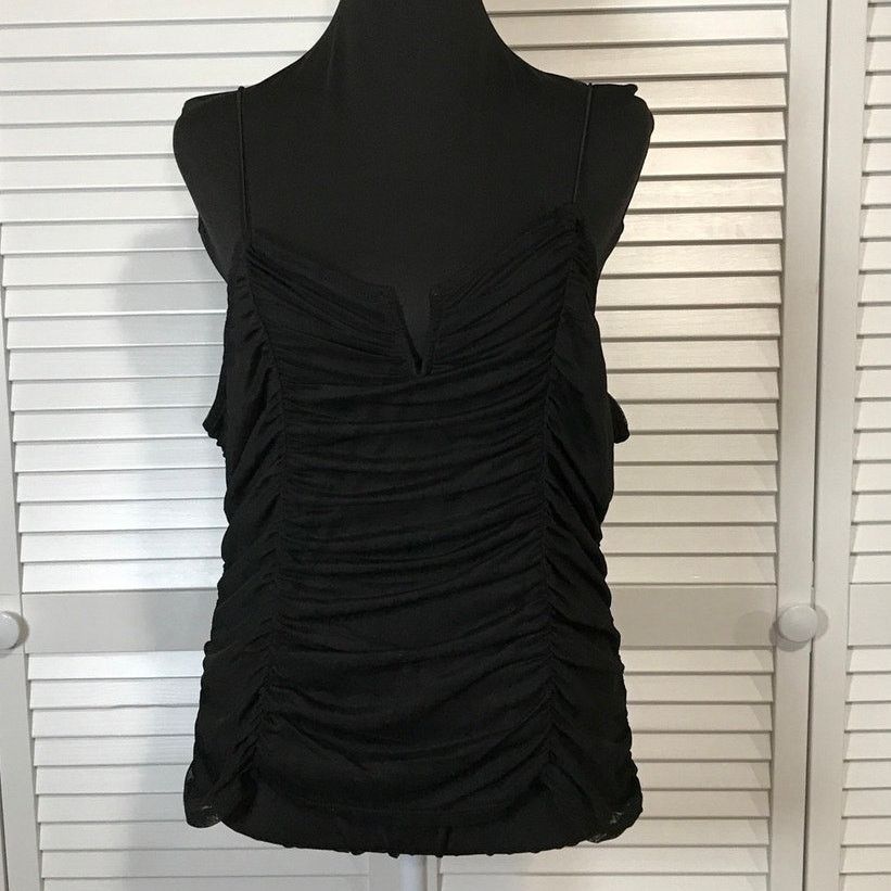 Other No Boundaries Y2K Goth Black Sleeveless Top Juniors XL Size XL / US 12-14 / IT 48-50 - 1 Thumbnail