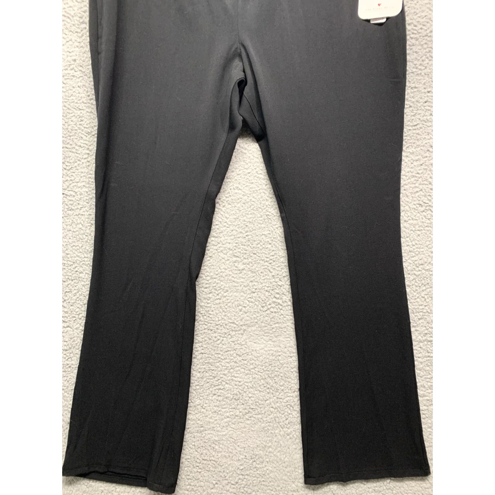 Vintage Isabel Maternity Pants Size 18 Black NWT Crossover Panel Lower Back Support Bootcut Stretch—Ingrid & Isabel Women’s Pants 18 Maternity Black NWT Size 40" / US 18 - 3 Thumbnail