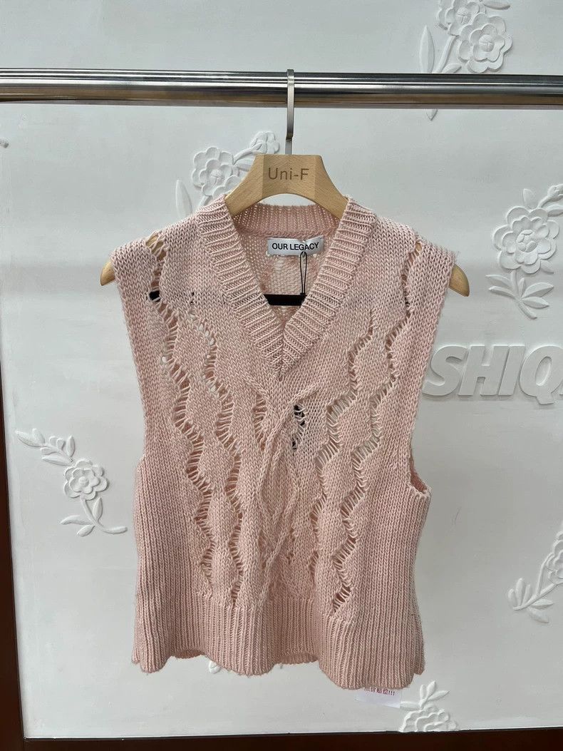 New Our Legacy Sleeveless Knit Vest - dmc