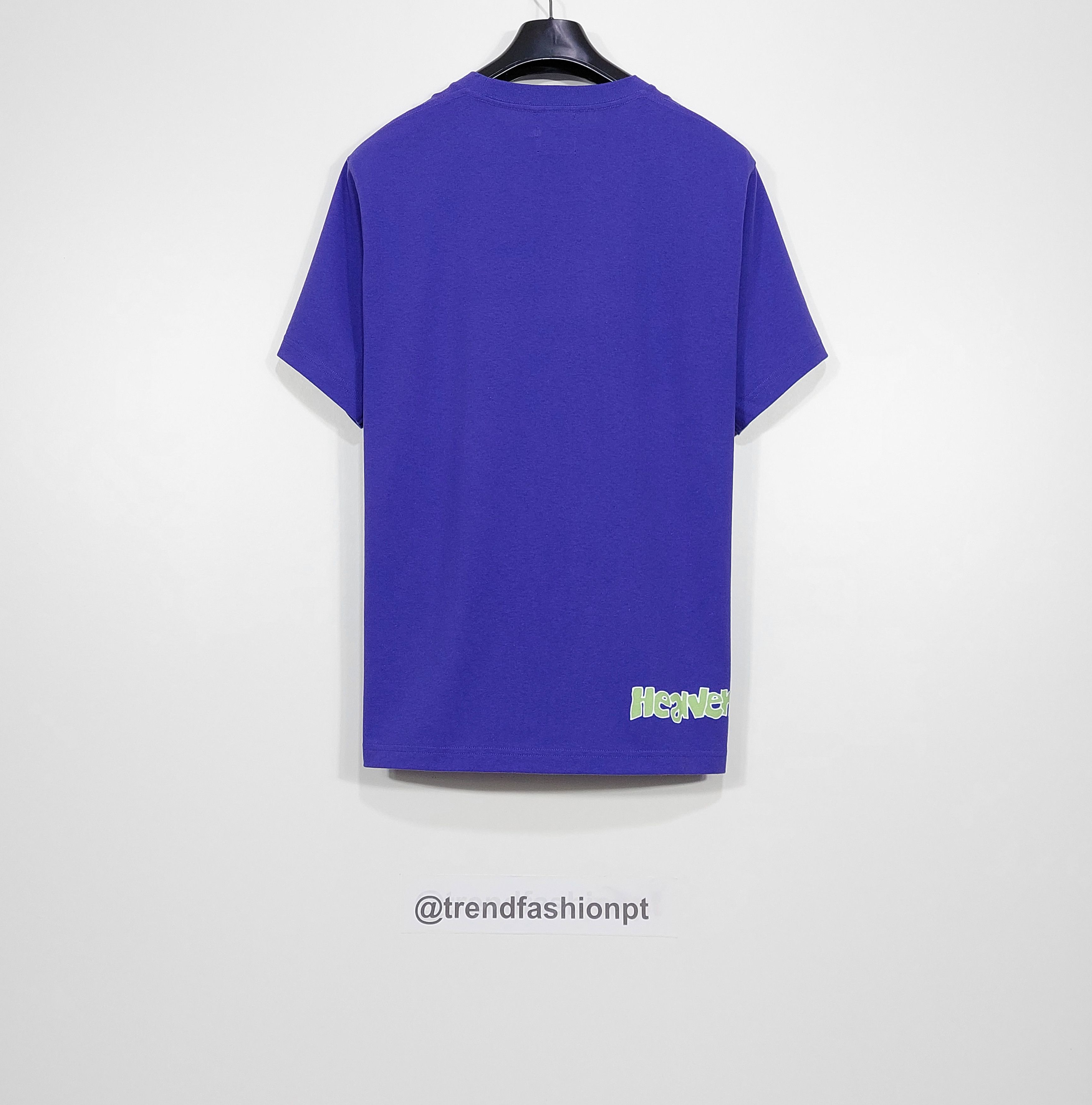Heaven by Marc Jacobs techno print cotton tshirt - purple L Size US L / EU 52-54 / 3 - 9 Thumbnail