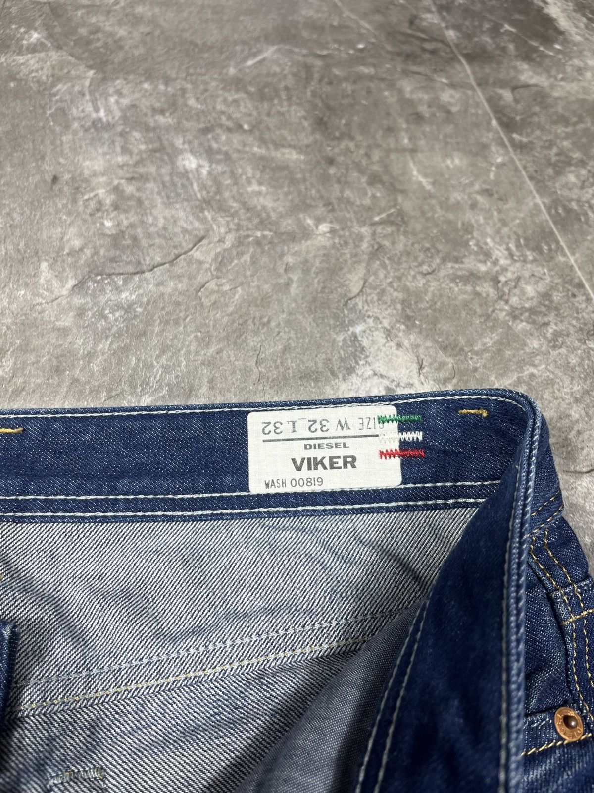 Diesel Diesel Industry Vintage Viker Denim Jeans Blue Size 32x32 Size US 32 / EU 48 - 21 Thumbnail