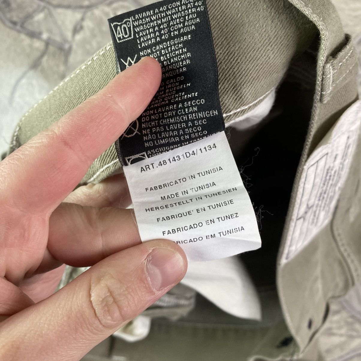Stone Island Rare S.I. Denims Vintage Stone Island Jeans Denim Pants Size US 38 / EU 54 - 14 Thumbnail