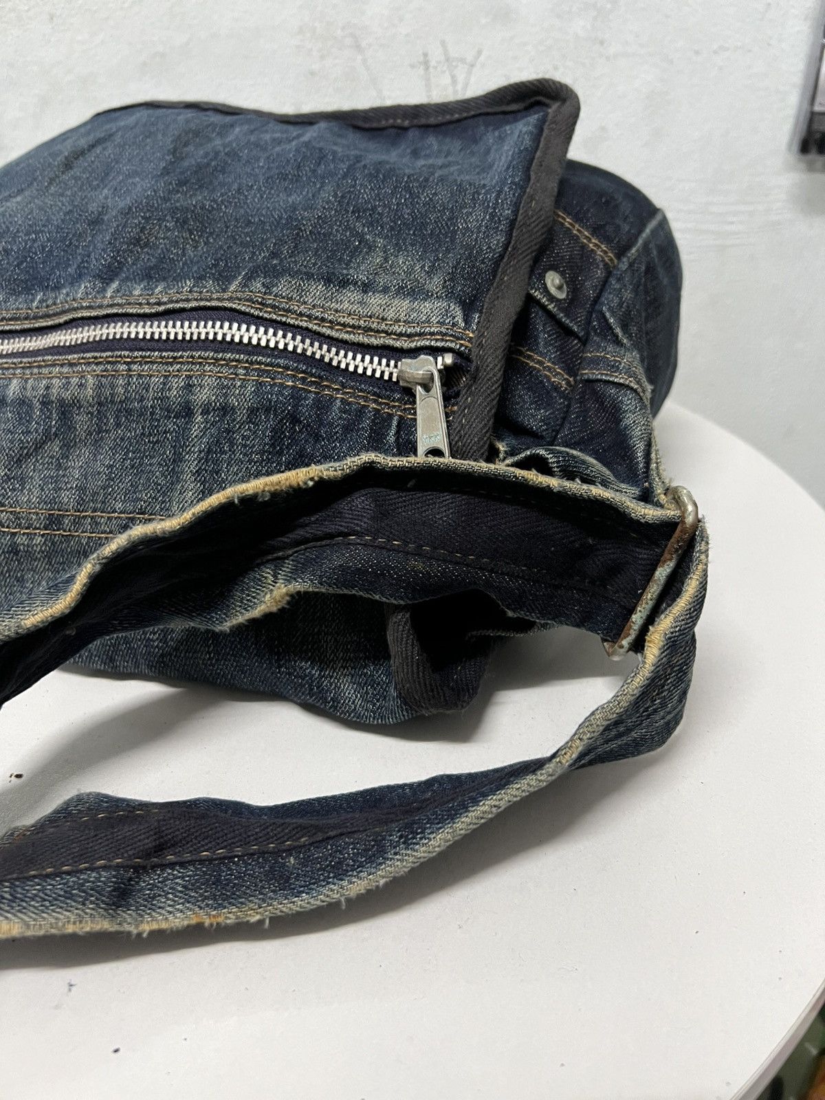 Japanese Brand × Vintage Vintage Denim DEVINETTE Shoulder Size ONE SIZE - 11 Thumbnail
