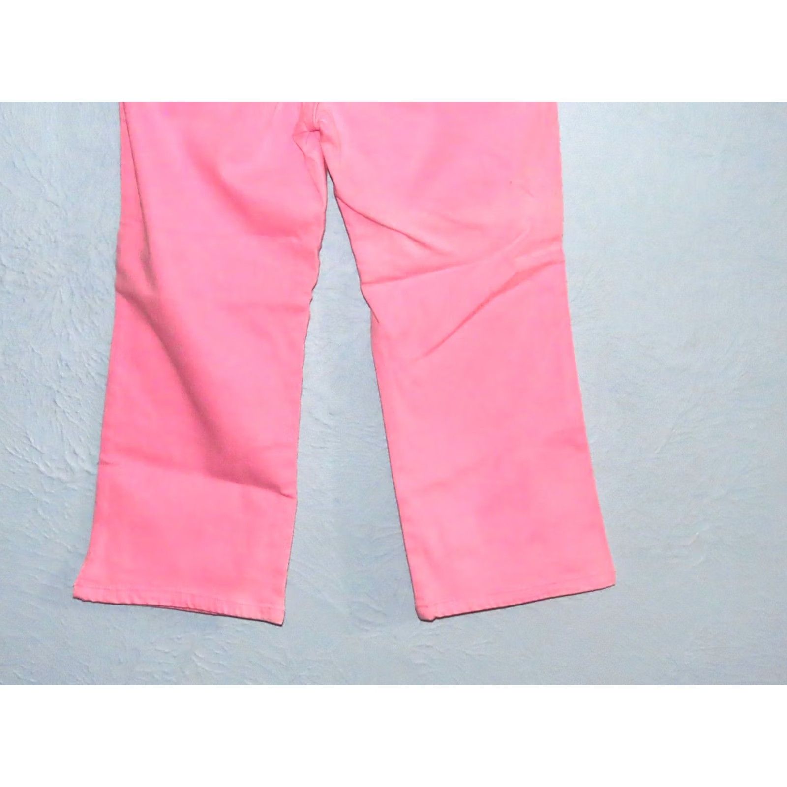Pinko Kaneka Jeans Pink Stretch Capri Women's 13 Regular 32 in Inseam 20 in NWT Capri Pants Pink Capris Jeans Womens Regular 13 NWT Size 34" / US 12 / IT 48 - 6 Thumbnail