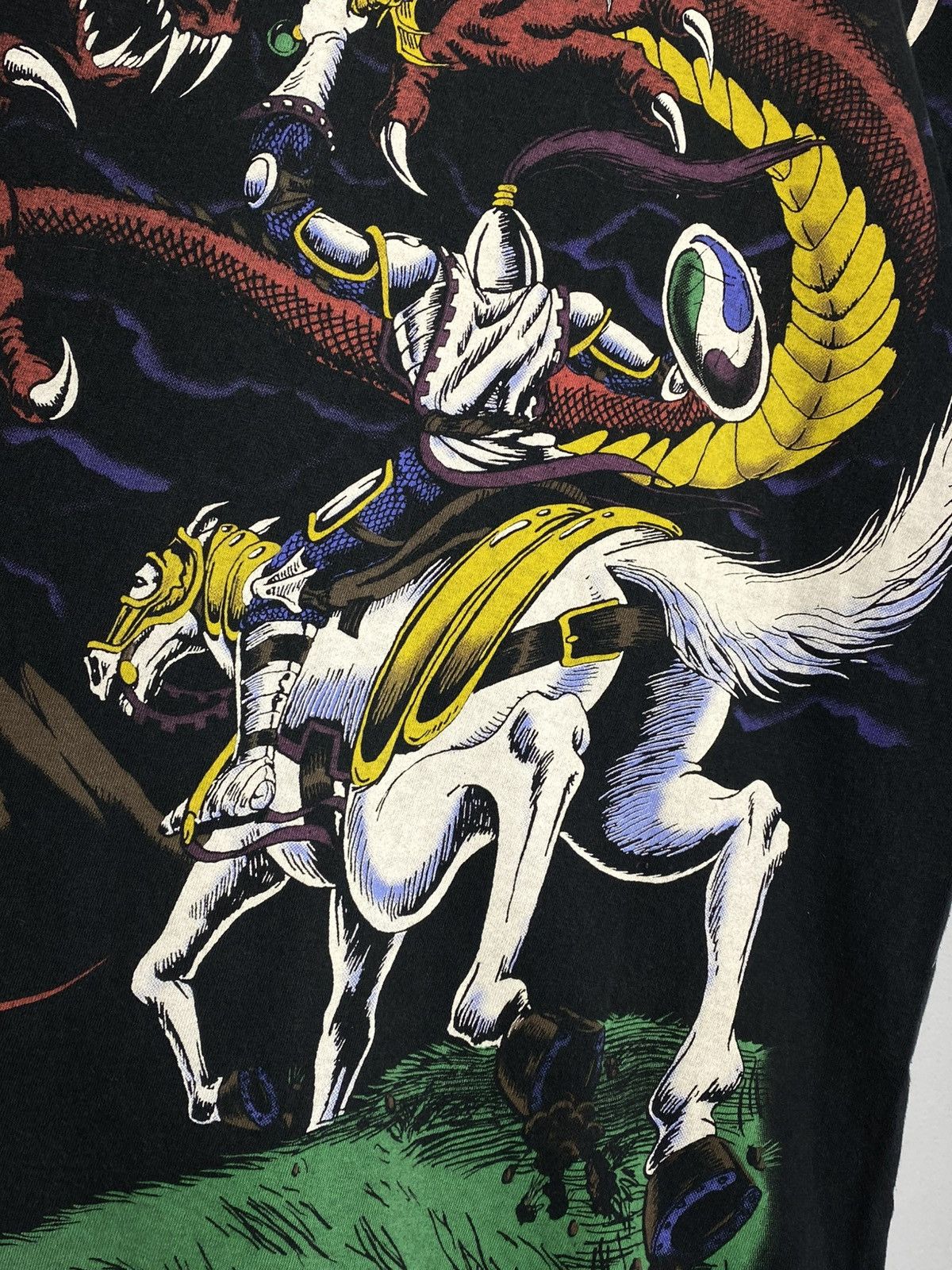 Liquid Blue Vintage 1993 Liquid Blue Dragon Knight All Over Print AOP Size US XL / EU 56 / 4 - 16 Thumbnail