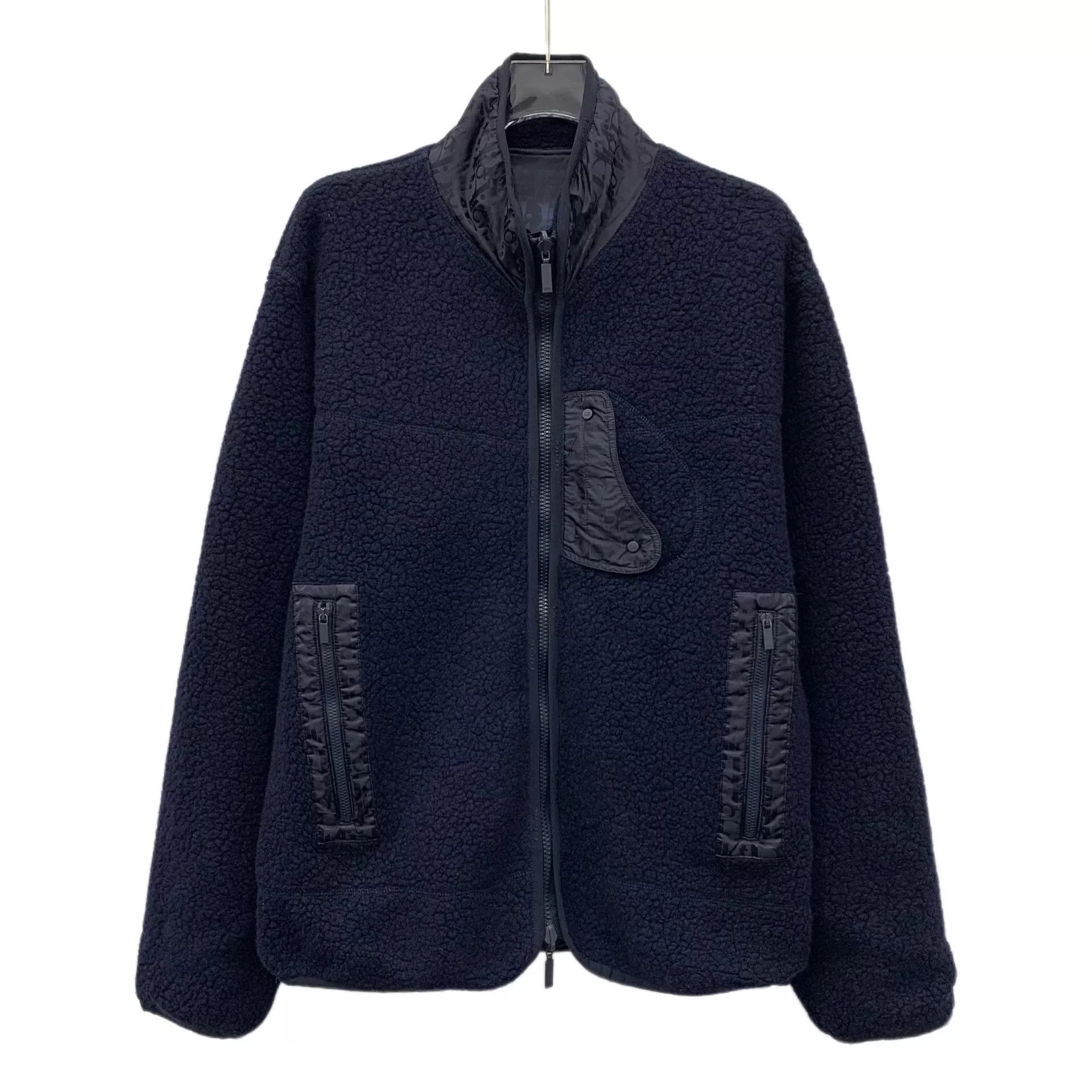 Dior navy blue dior logo wool jacket Size US S / EU 44-46 / 1 - 3 Thumbnail