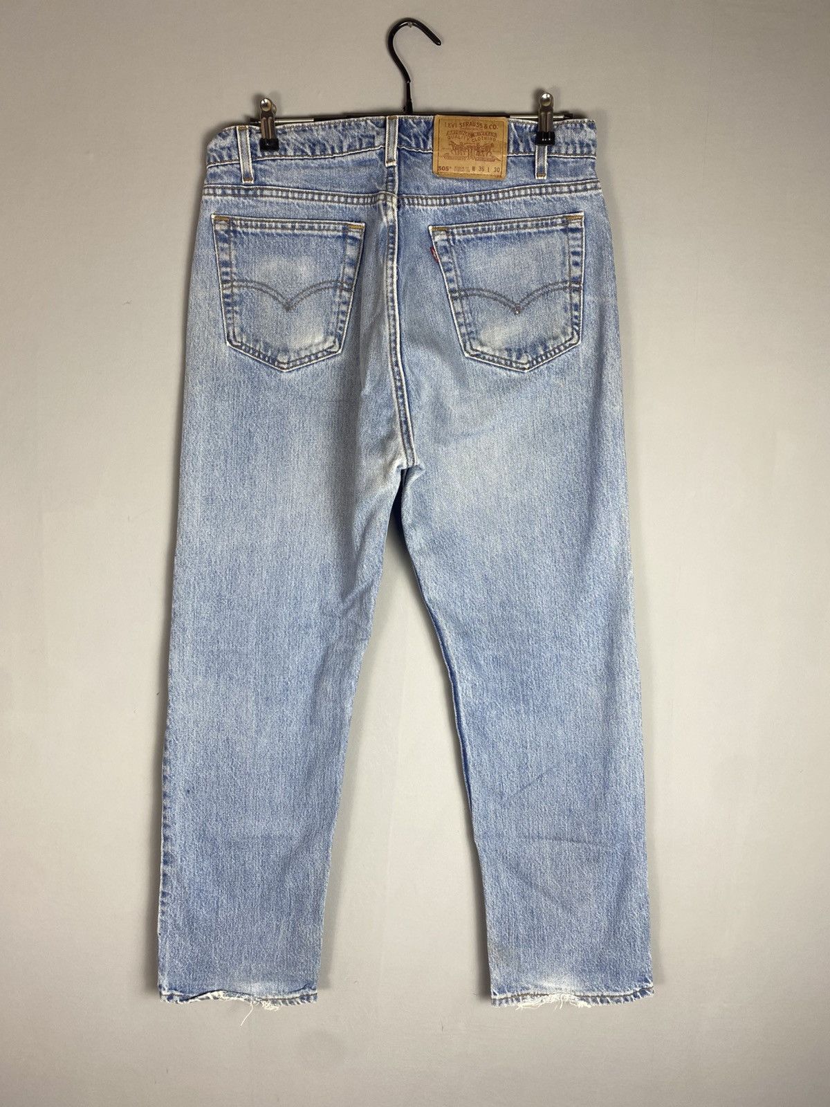 Levi's × Levi's Vintage Clothing × Vintage Vintage 90s LEVIS 505 jeans denim rare Size US 36 / EU 52 - 1 Thumbnail