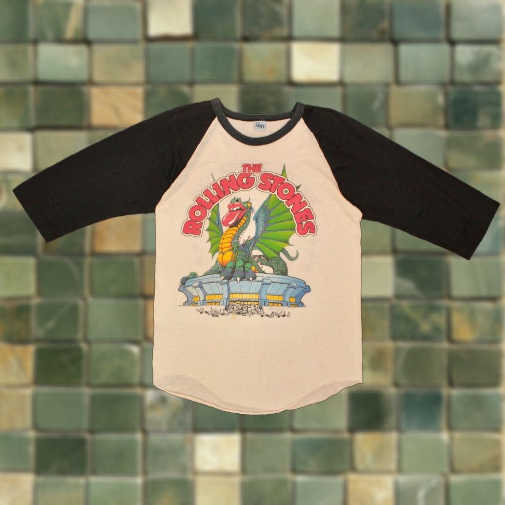 Vintage VINTAGE Men's VTG 80s Rolling Stones '81 Tour TShirt Sz M