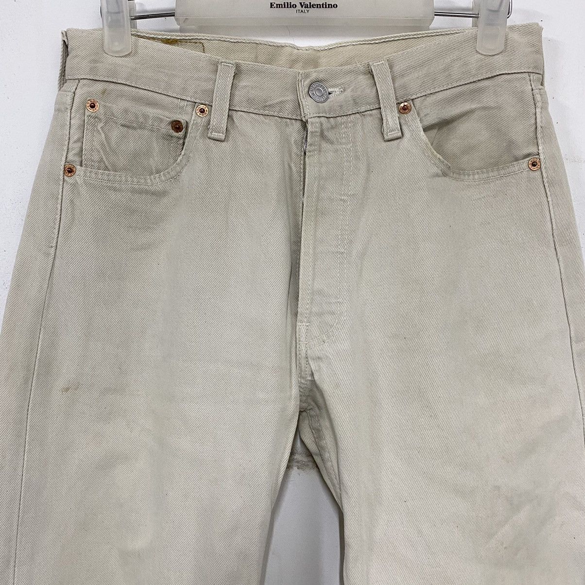 Levi's Vintage Clothing Vintage Levis 501xx Made in U.K Size US 30 / EU 46 - 4 Thumbnail