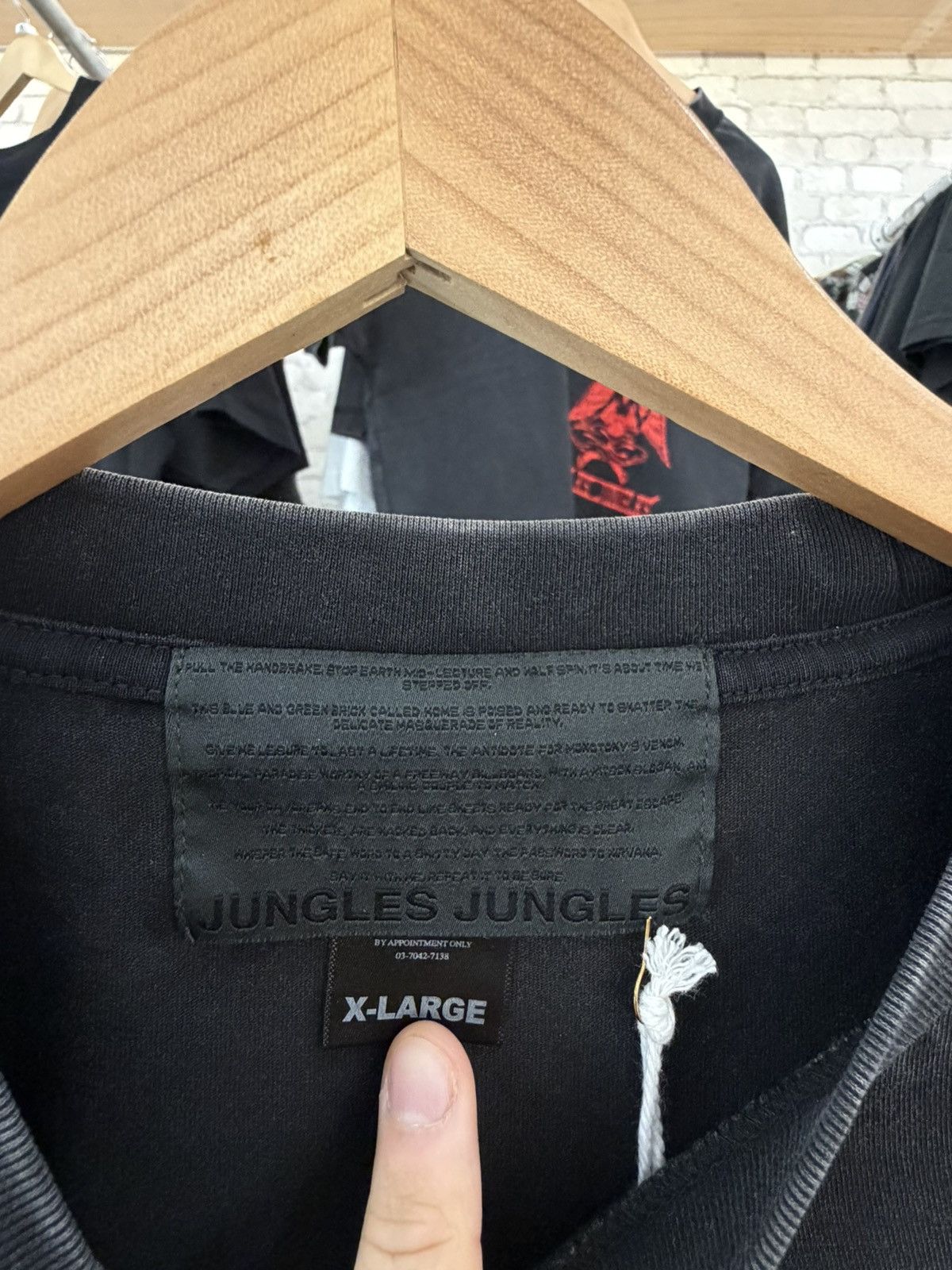 Other Jungles Jungles “ Hope You’re Well Too” Long-Sleeve Tee Size US XL / EU 56 / 4 - 3 Thumbnail