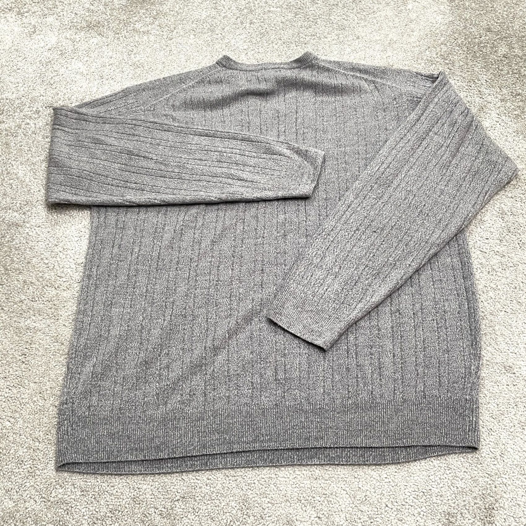 Vintage Taylor & Henry Sweater Mens 2XLT Heather Brown V-Neck Pullover Classic Size US XXL / EU 58 / 5 - 2 Thumbnail