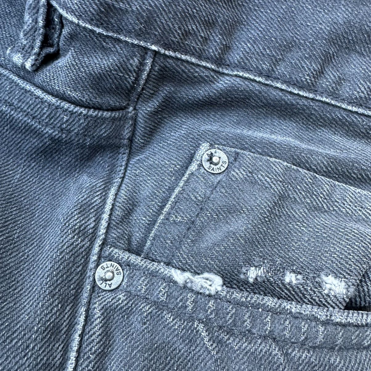 Allsaints Allsaints Jeans Men Size 34x32 Gray Slim Straight Denim Size US 34 / EU 50 - 6 Thumbnail