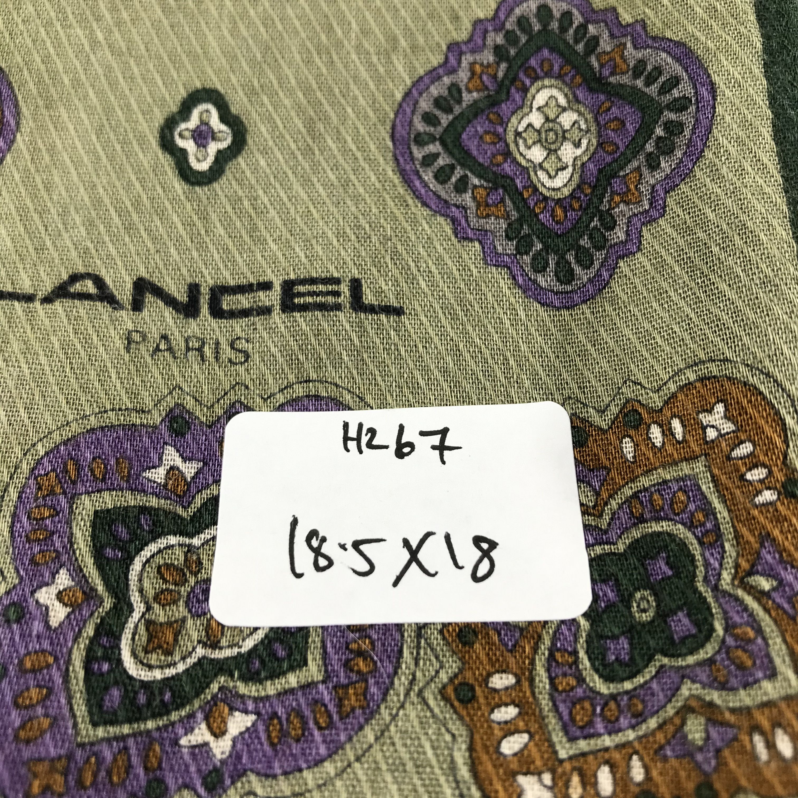 Lancel Lancel Handkerchief Neckerchief Bandana H267 Size ONE SIZE - 7 Thumbnail