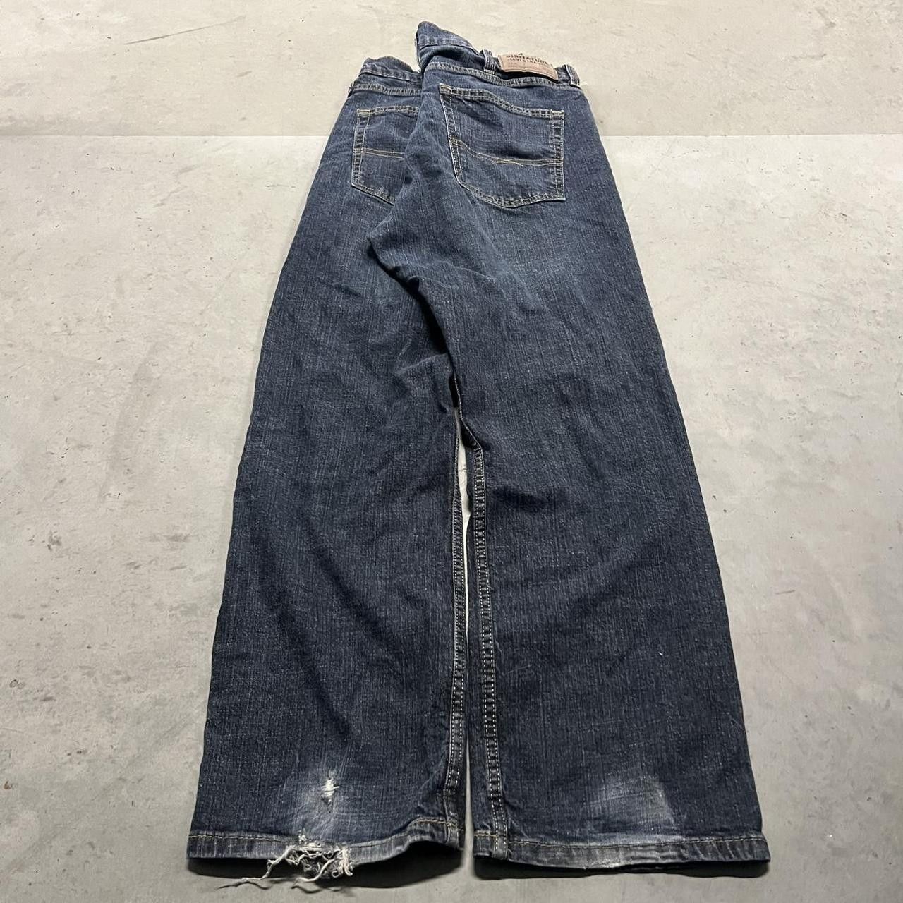 Levi's Vintage Y2K/2000s Dark wash Levis Straight Leg skater Jeans! Size US 38 / EU 54 - 5 Thumbnail