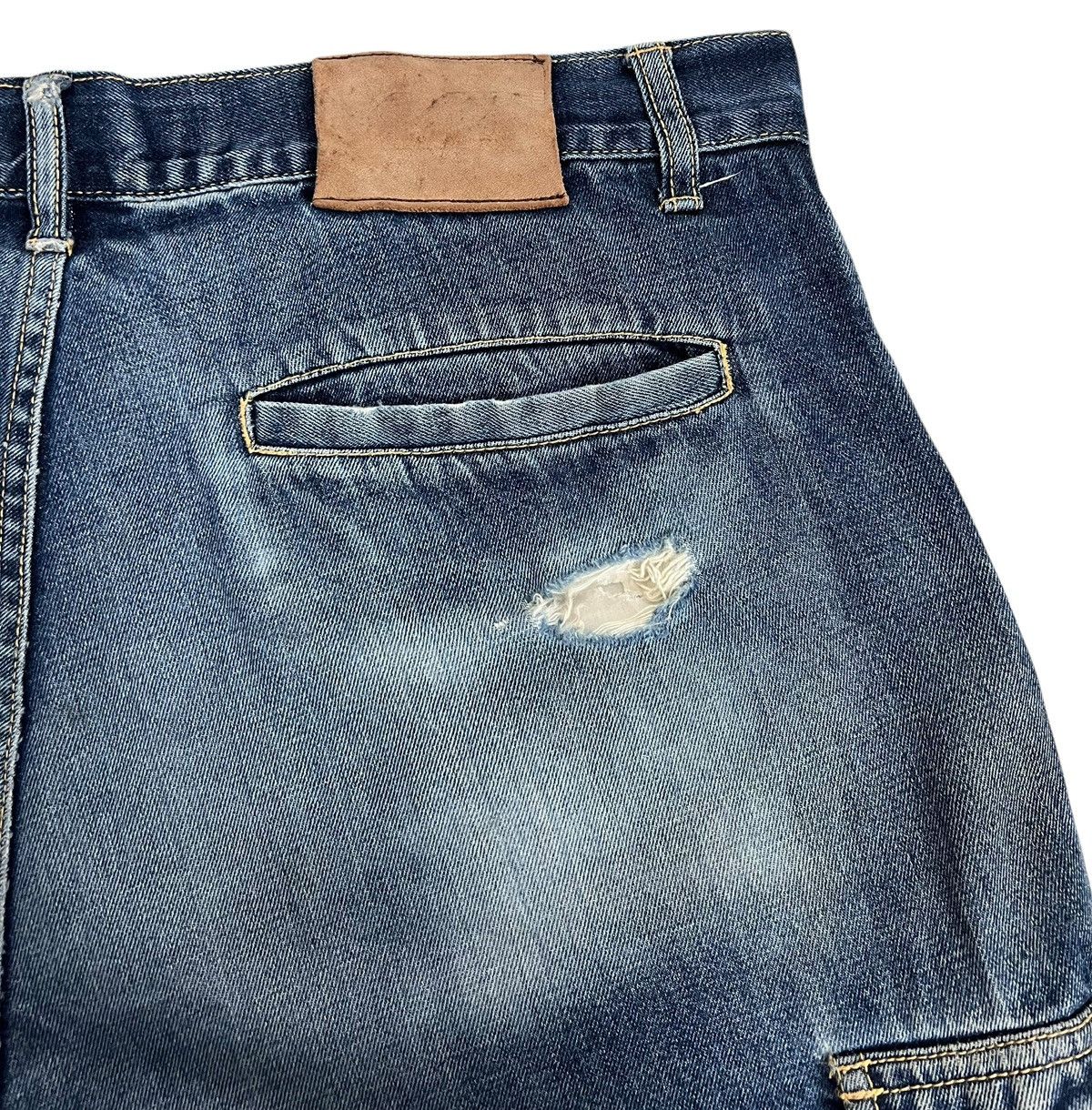 JNCO Vintage Distressed WESTSIDE DENIM Baggy Jeans Size US 36 / EU 52 - 9 Thumbnail