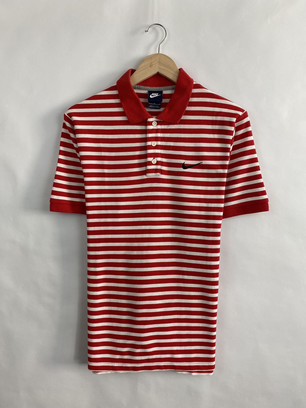 Nike 🇺🇸 Vintage Nike polo t-shirt rare retro hype Y2K Size US L / EU 52-54 / 3 - 2 Thumbnail