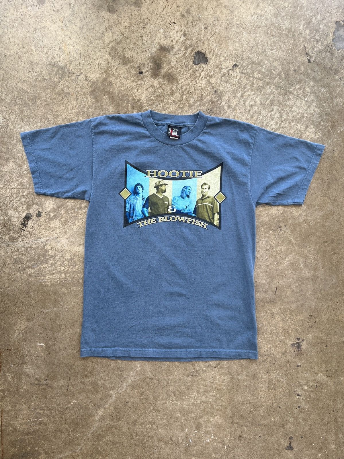 Band Tees Vintage 1998 Hootie & The Blowfish Giant Tag Tee Large Size US L / EU 52-54 / 3 - 2 Thumbnail