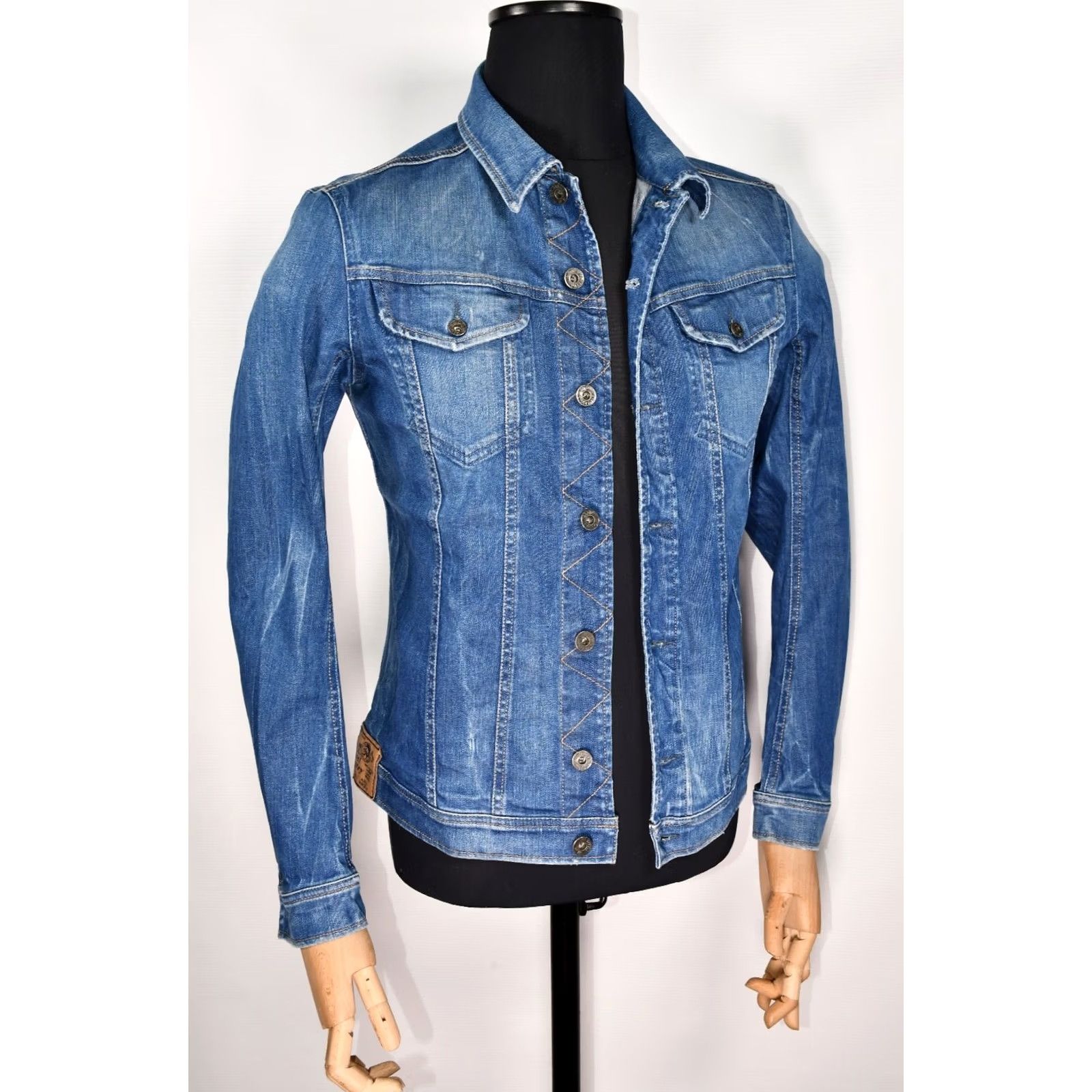 Diesel Diesel Jympo Denim Jacket Men's M Slim Blue Size M Casual Modern Denim Jacket Mens Size US M / EU 48-50 / 2 - 4 Thumbnail