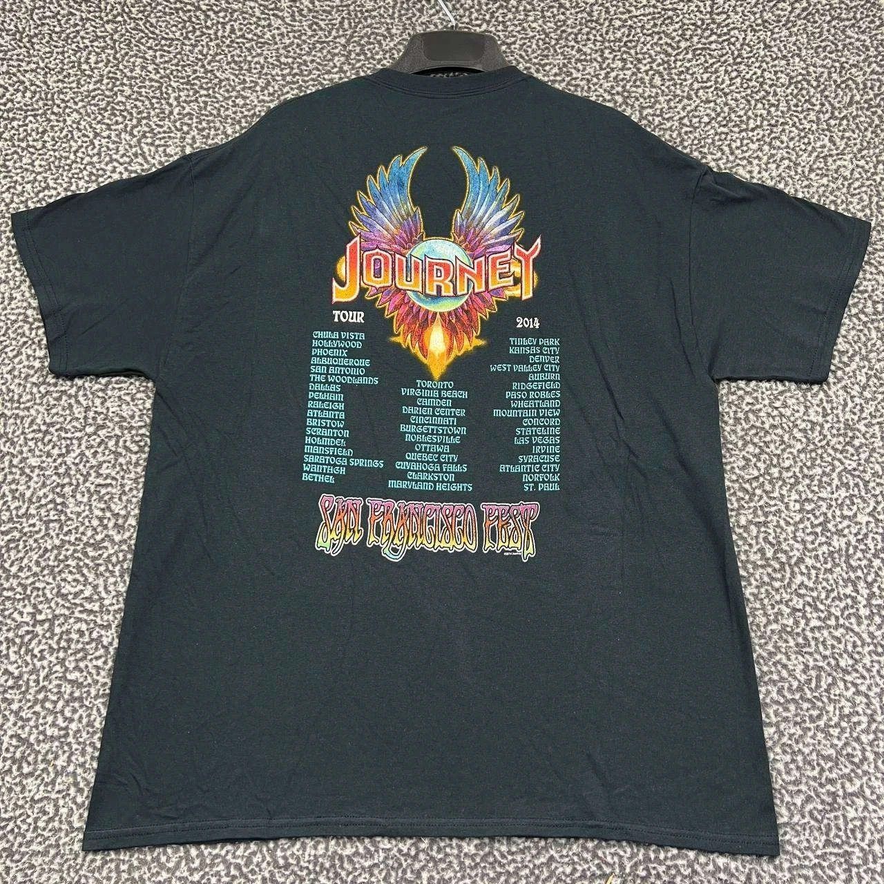 Gildan Vintage Journey Shirt Men XL San Fernando Fest Deadstock New Size US XL / EU 56 / 4 - 2 Thumbnail