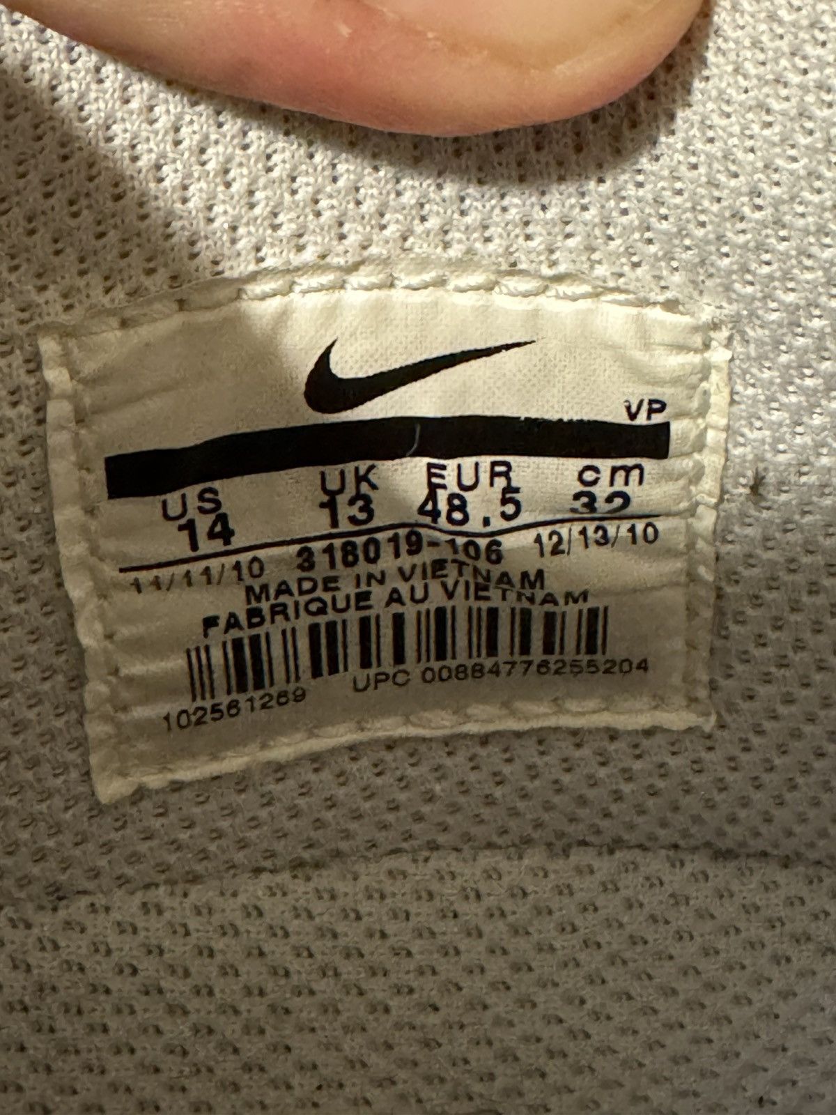 Nike Vintage 2010 Nike Dunk Low Mineral Blue “Ostrich Pack” Size US 14 / EU 47 - 6 Thumbnail