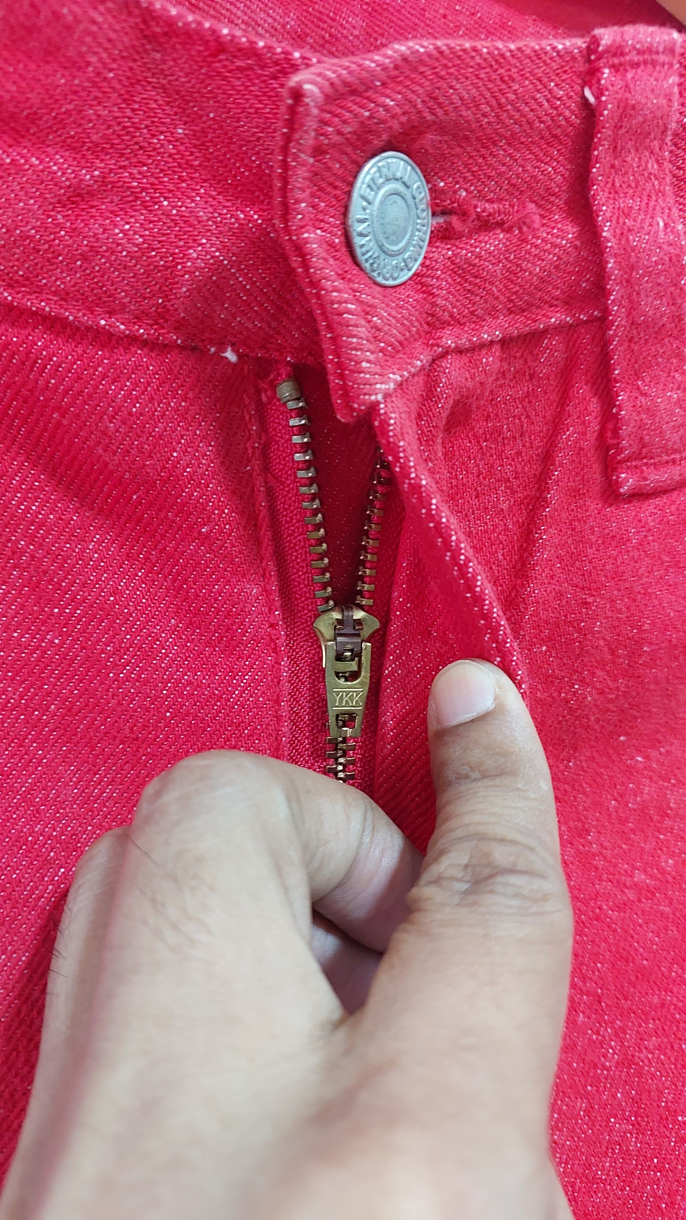 Eternal × Japanese Brand ETERNAL RED JEANS PANT Size US 32 / EU 48 - 10 Thumbnail