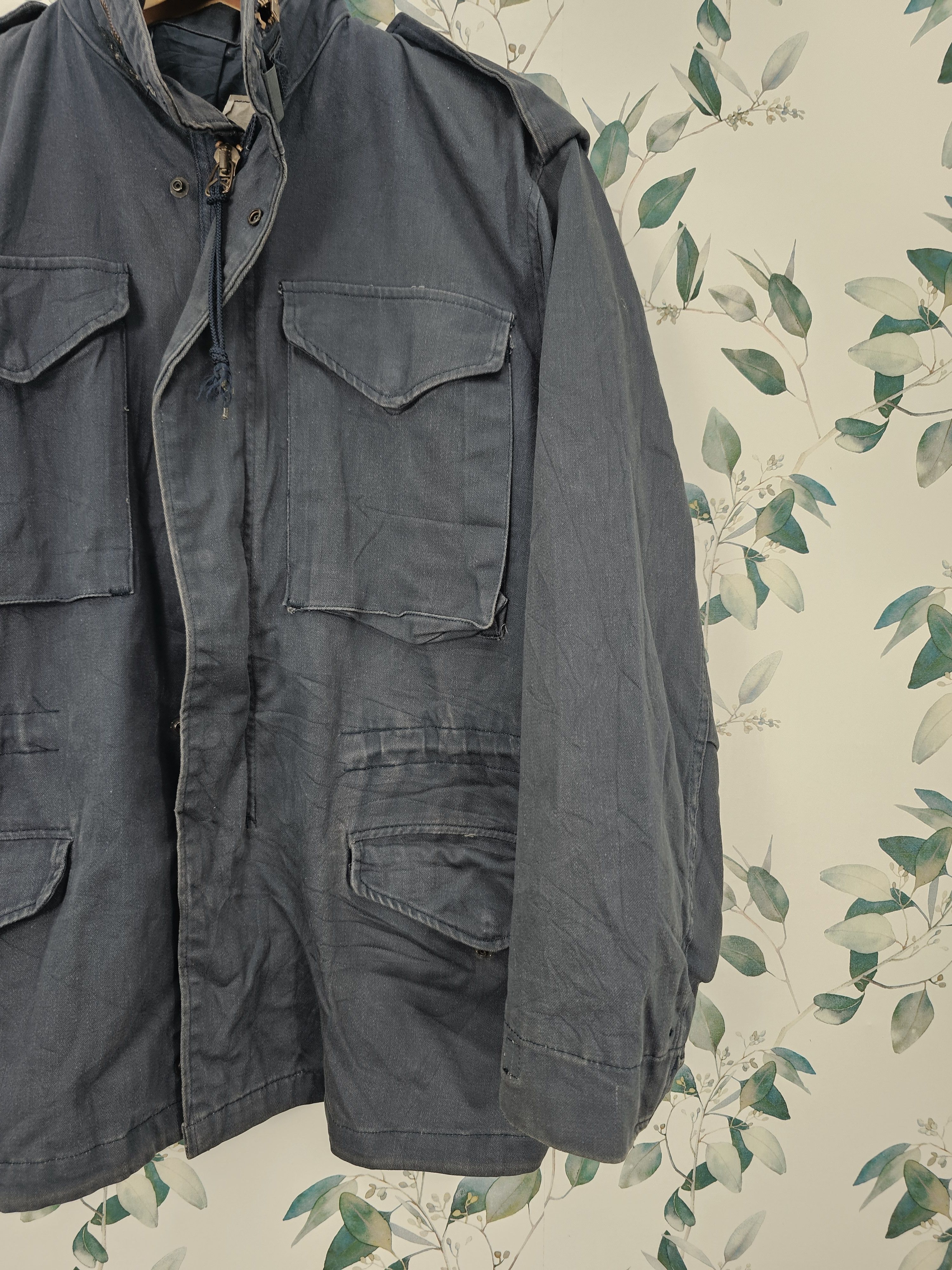 Alpha Industries Vtg ALPHA INDUSTRIES Made In USA Military Parka J0111 Size US S / EU 44-46 / 1 - 3 Thumbnail