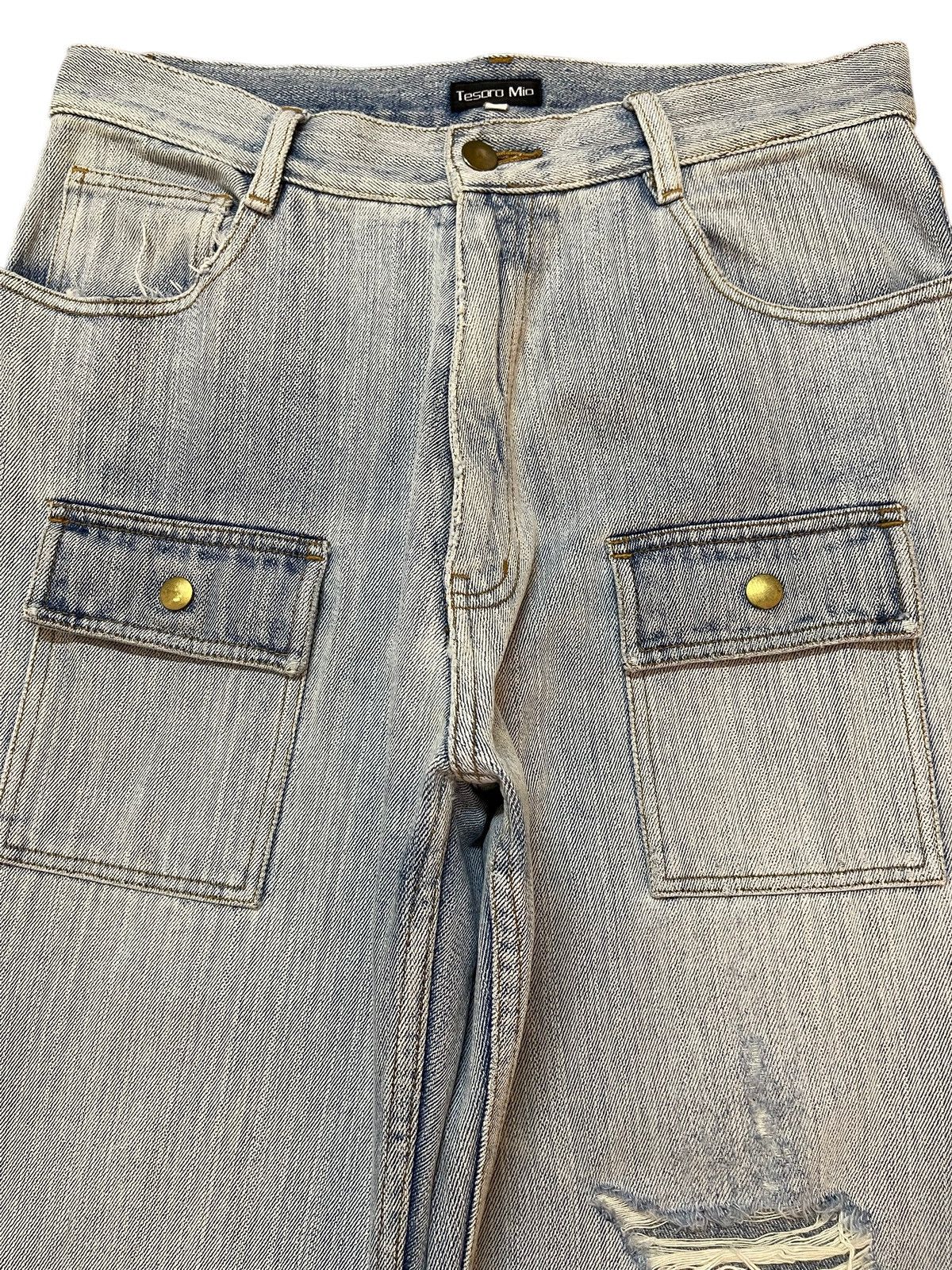 Fubu Vintage Japanese Brand Bush Pants Distress Style Baggy Jeans Size US 30 / EU 46 - 3 Thumbnail
