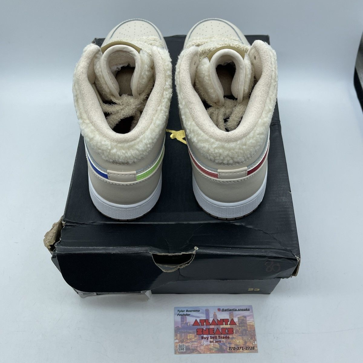 Jordan Brand Air Jordan 1 mid fleece Size US 6.5 / IT 36.5 - 6 Thumbnail