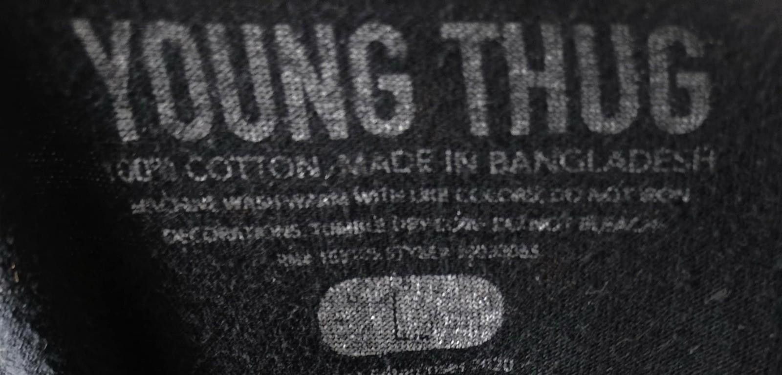 Young Thug Young Thug Tour 2017 Europe UK Ireland Concert T-Shirt #2 Size US L / EU 52-54 / 3 - 5 Thumbnail