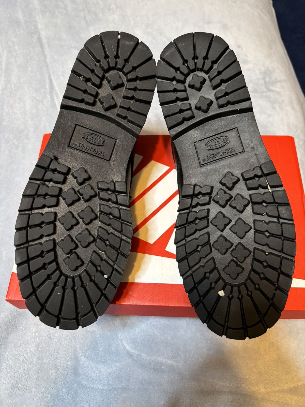 SKECHERS Black Skechers Leather Uppers Balance Size 10 Size US 10 / EU 43 - 6 Thumbnail