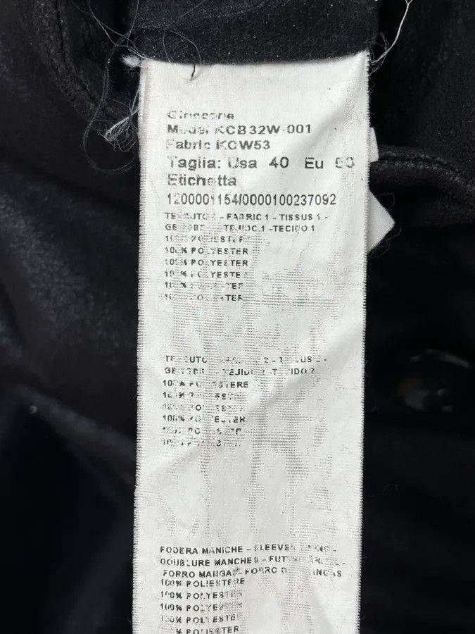 Armani Collezioni Armani Collezioni Black Double-Breasted Caban Coat Size US M / EU 48-50 / 2 - 12 Thumbnail